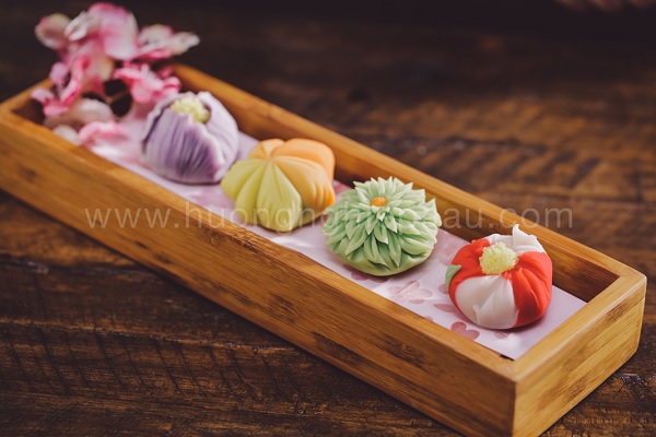 Thành phẩm bánh Wagashi Thành phẩm bánh Wagashi