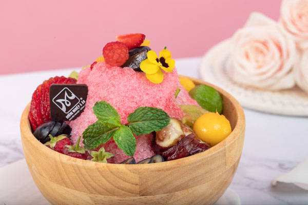 bingsu-dau bingsu dâu