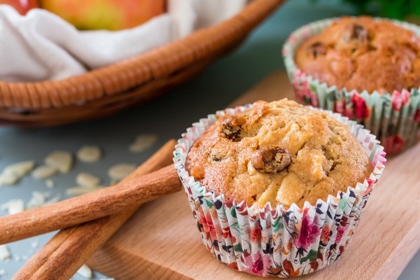 muffin-tao-thom-nuc Muffin táo thơm nức