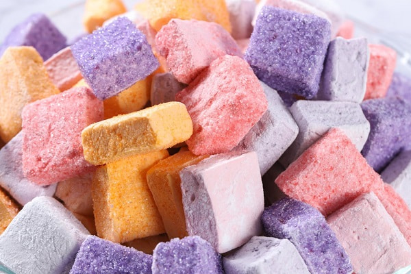 keo-mashmallow-sac-mau kẹo Mashmallow sắc màu
