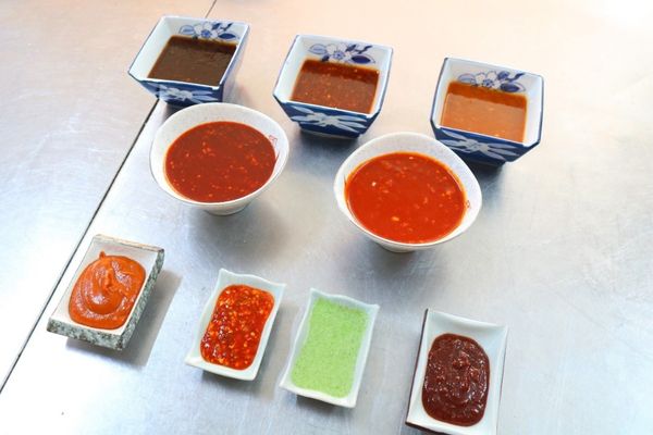 chuyên đề lẩu nướng - huongnghiepaau xốt chấm giúp món nướng càng thêm đậm đà