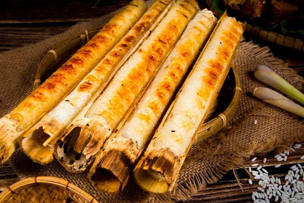 day-lam-ga-nuong-ong-tre dạy làm gà nướng ống tre