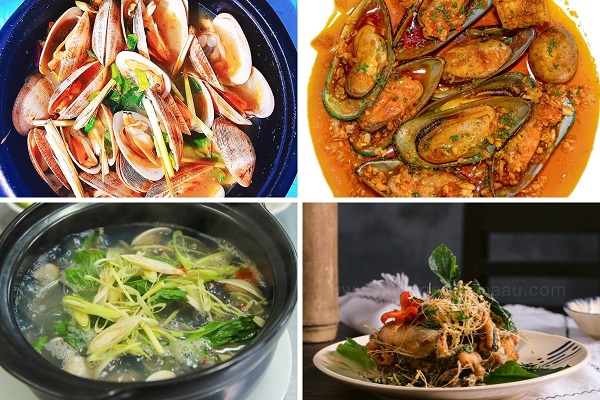 hoc-lam-hai-san-hap học làm hải sản hấp
