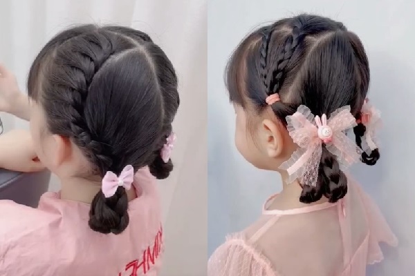hoc-tet-toc-cho-be-gai học tết tóc cho bé gái